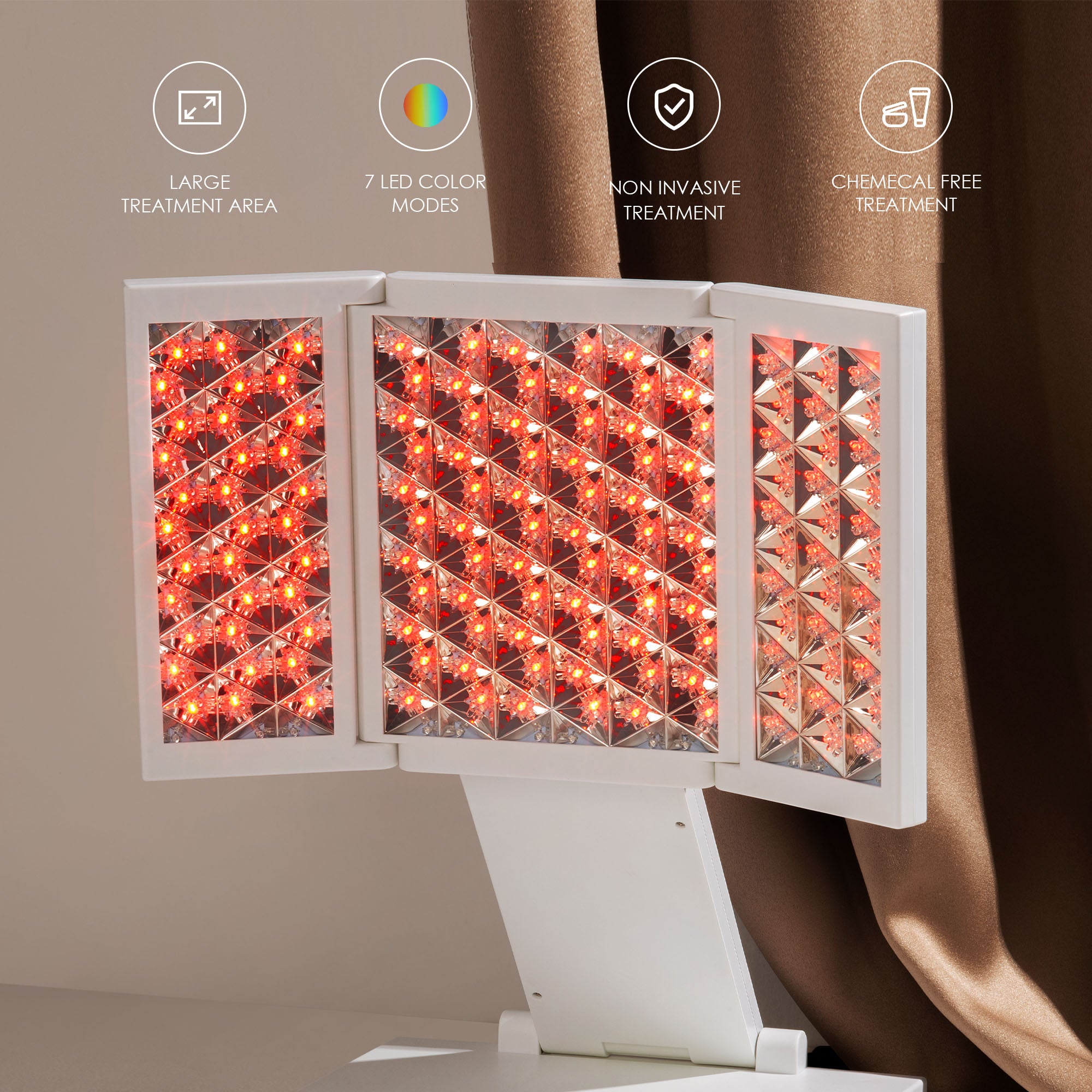 LumaPro | Tricolor LED Light Therapy Panel - Project E Beauty