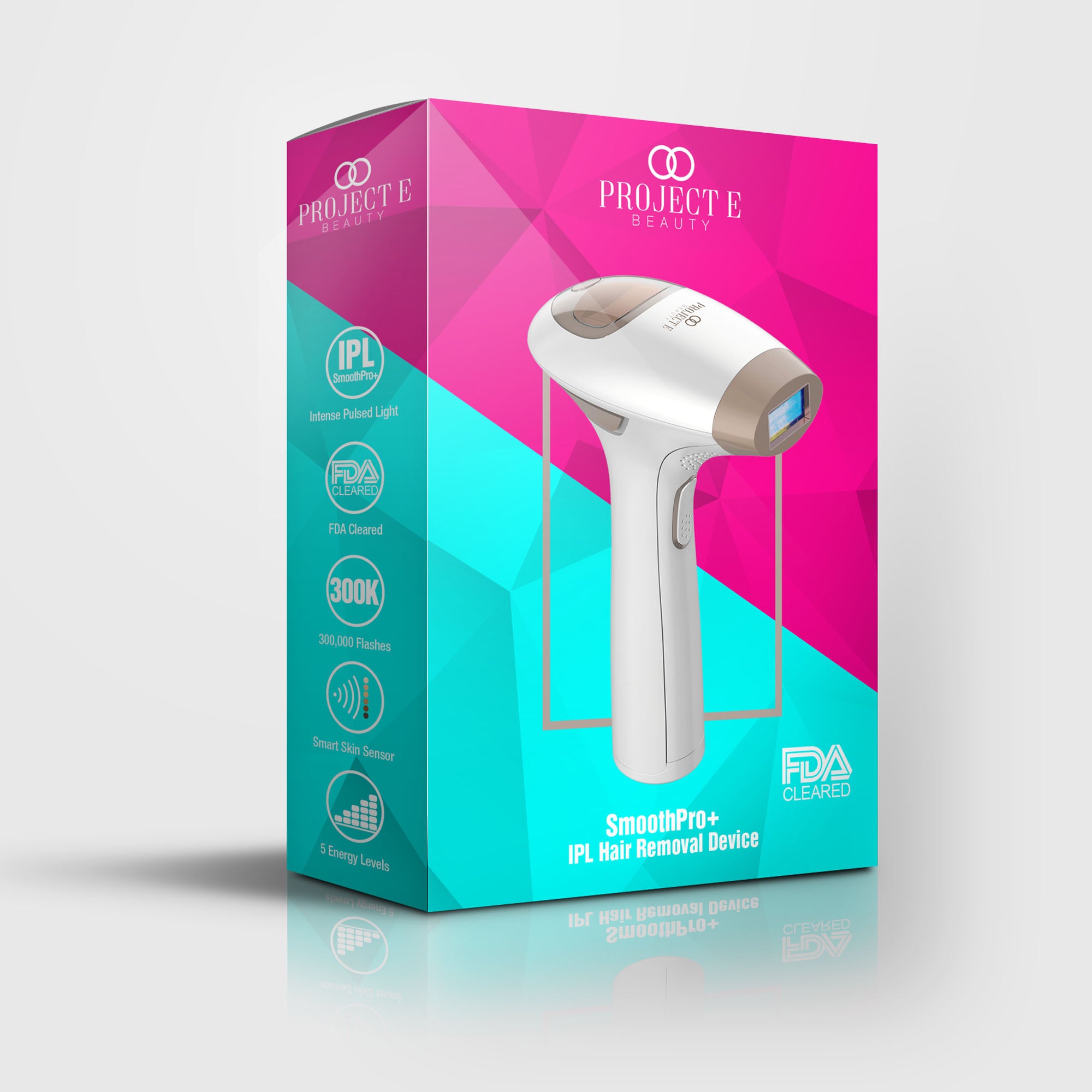 SmoothPro+ | IPL Hair Removal Device - Project E Beauty