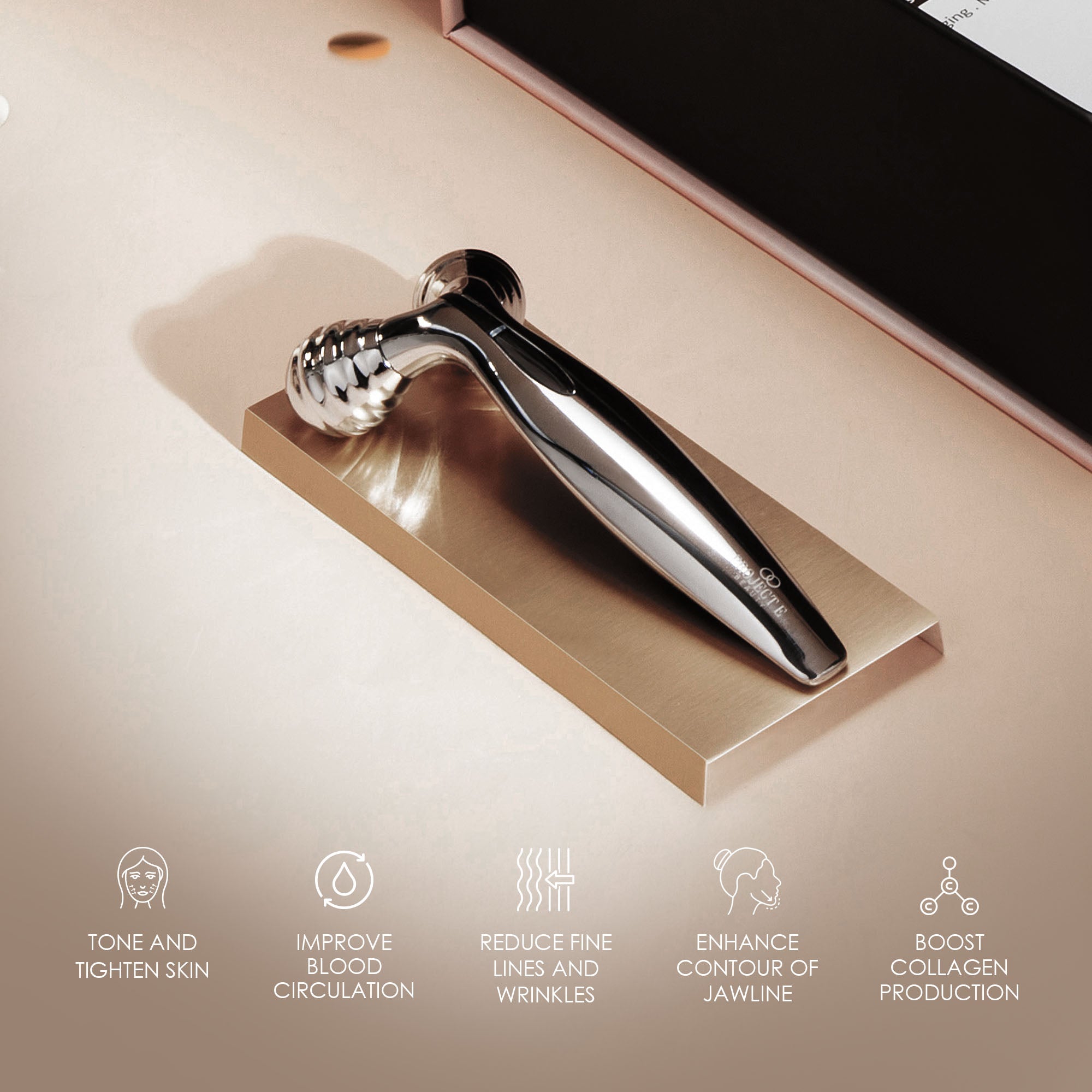 VORA | Microcurrent Facial Roller - Project E Beauty