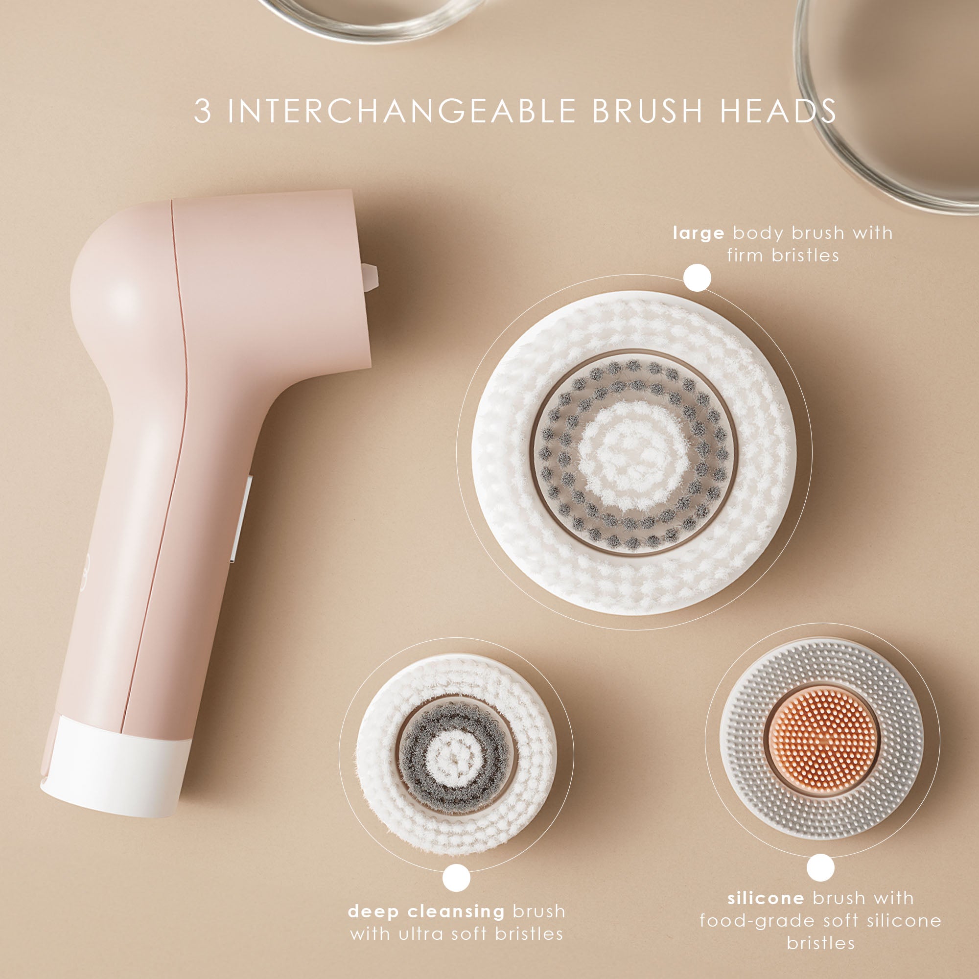 Gloa | Face and Body Cleansing Brush - Project E Beauty