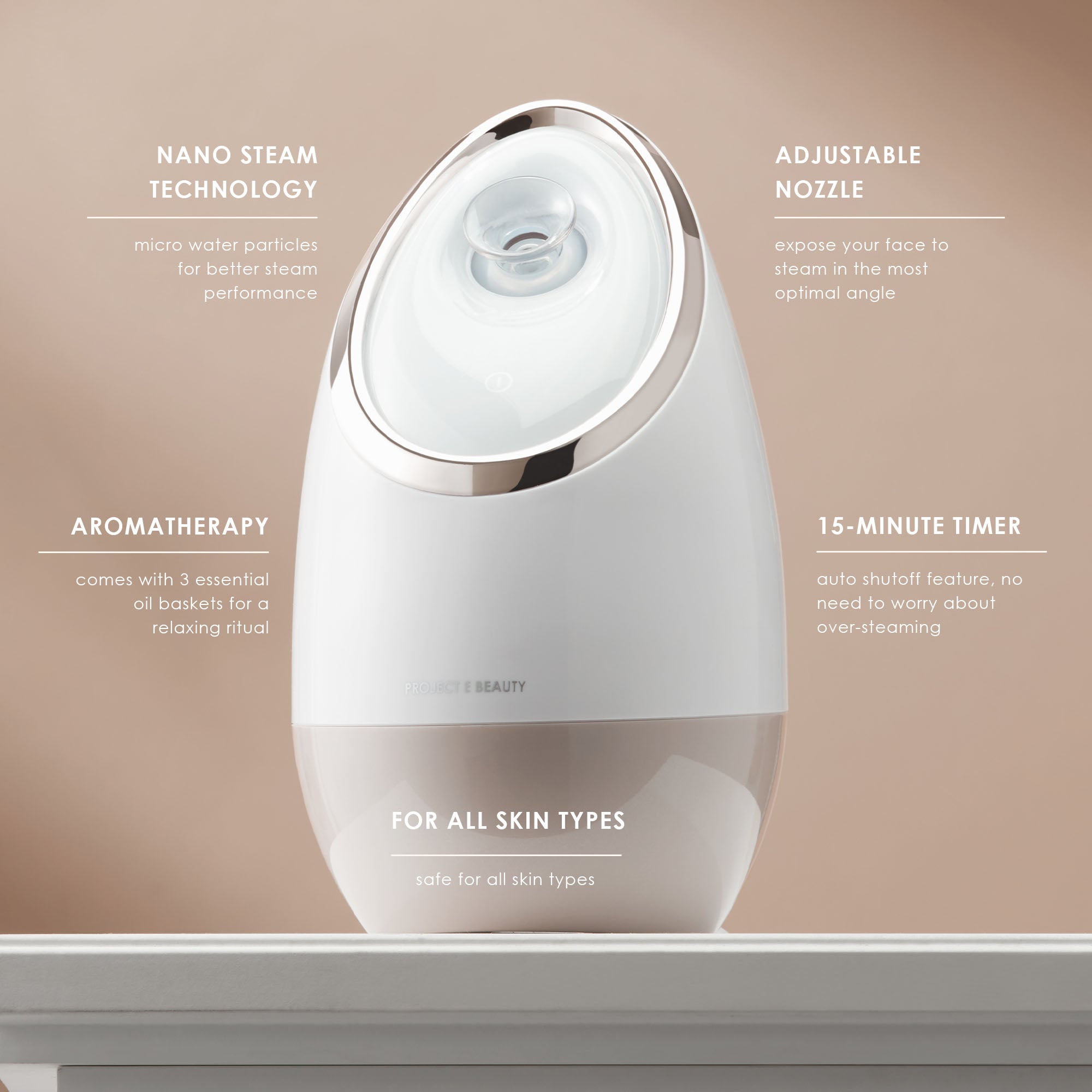 Sensa | Nano Ionic Facial Steamer - Project E Beauty